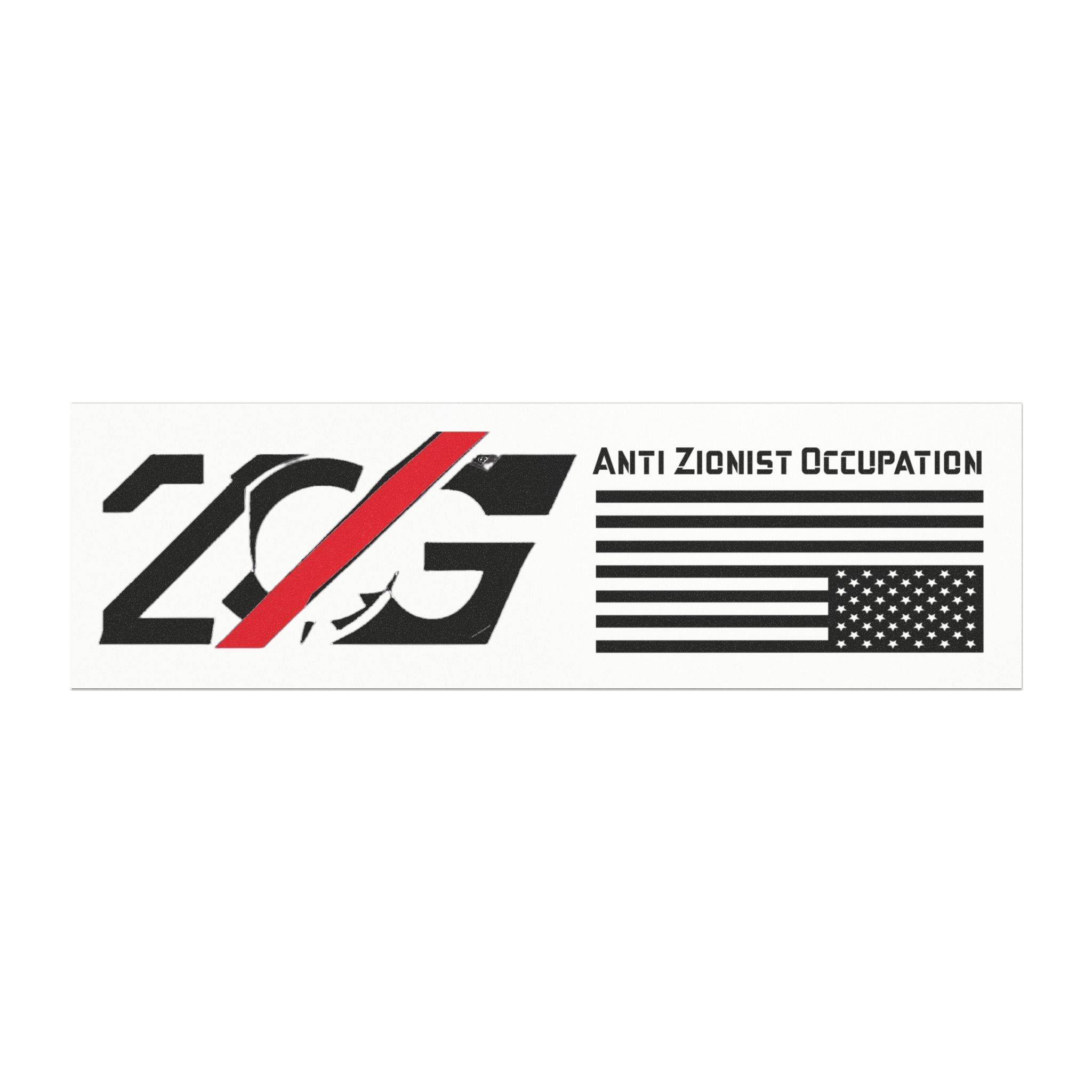 ANTI-ZOG Car Magnet (10"x3")