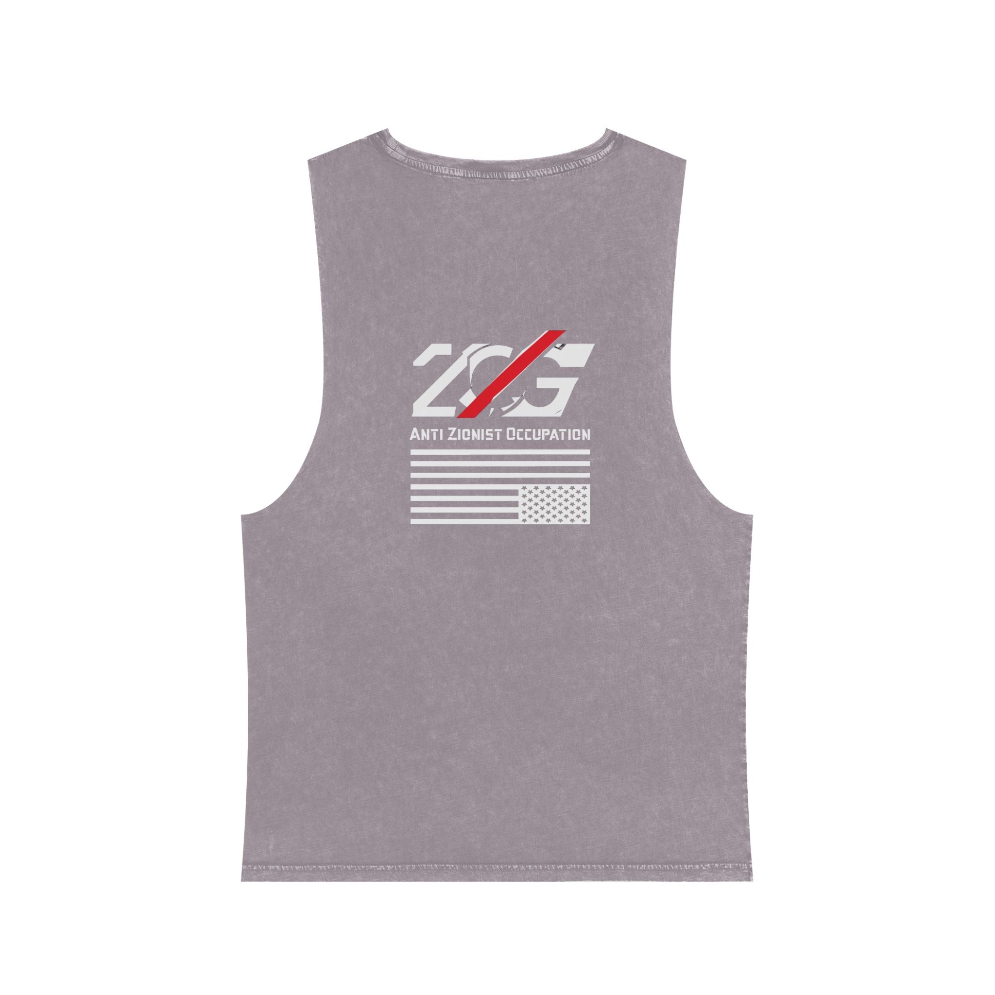 Revelation 3-9 Anti-ZOG Vintage Stone Wash Sleeveless Tee