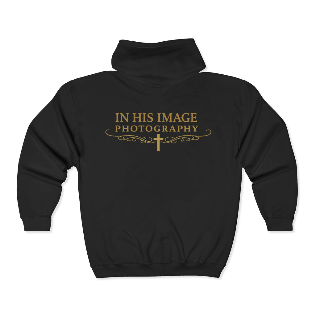 In His Image Unisex Full Zip Hooded Sweatshirt