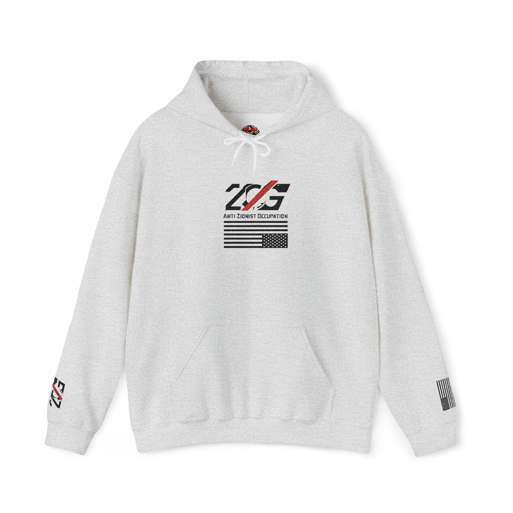 LIGHT PREMIUM COLLECTORS EDITION EMBROIDERED ANTI-ZOG Heavy Hoodie