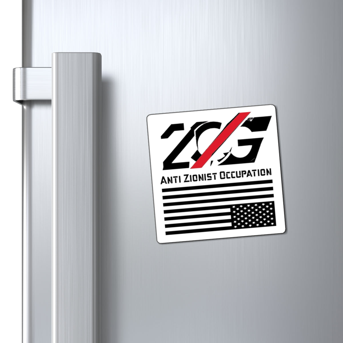 ANTI-ZOG Square Magnet (Pick Your Size)