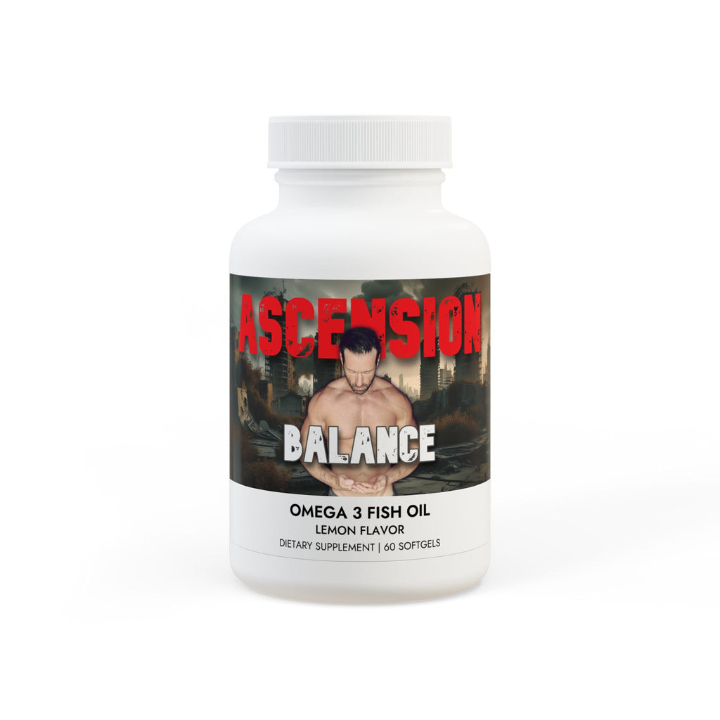 ASCENSION: BALANCE (Omega 3 Fish Oil Supplement, 60 Softgels)