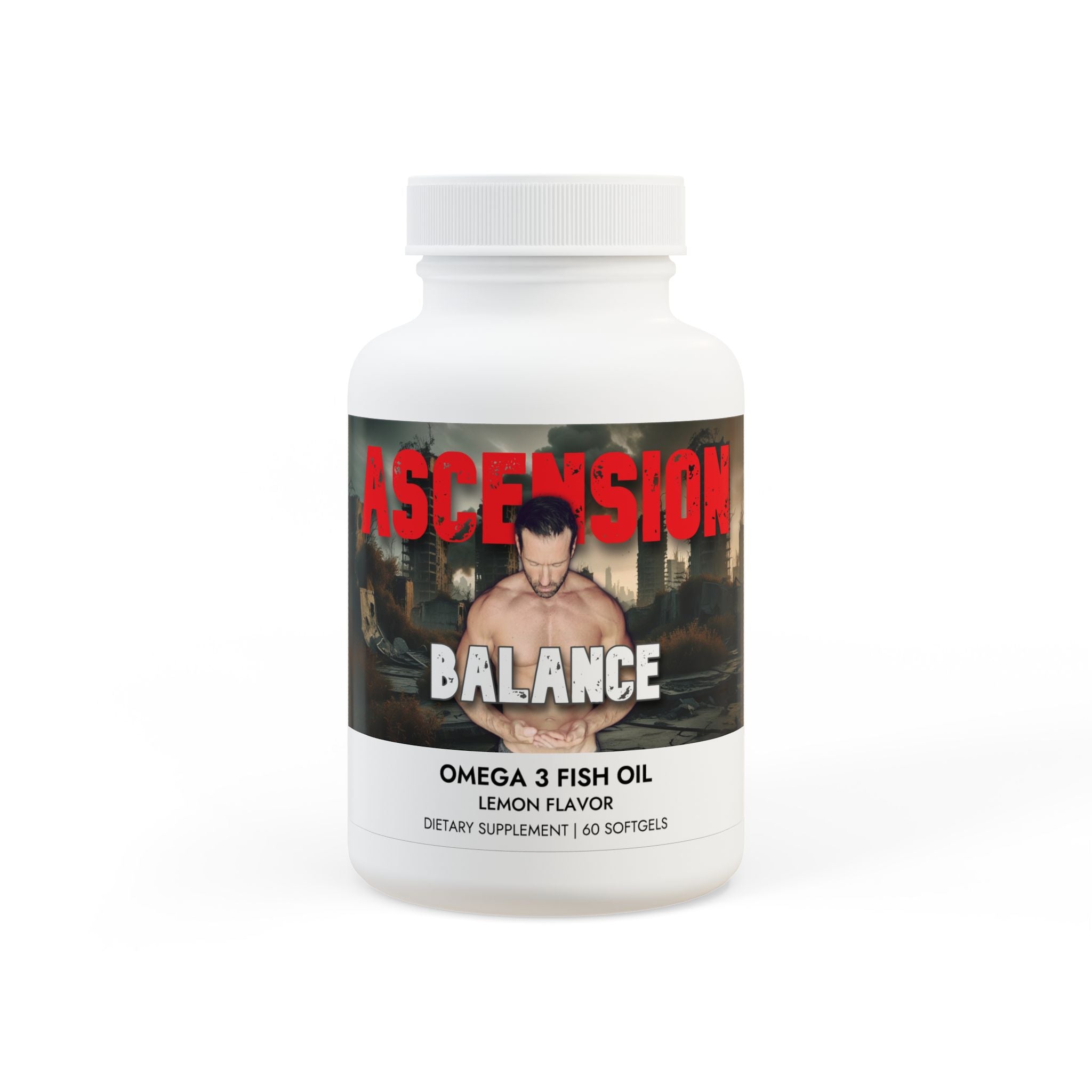 ASCENSION: BALANCE (Omega 3 Fish Oil Supplement, 60 Softgels)