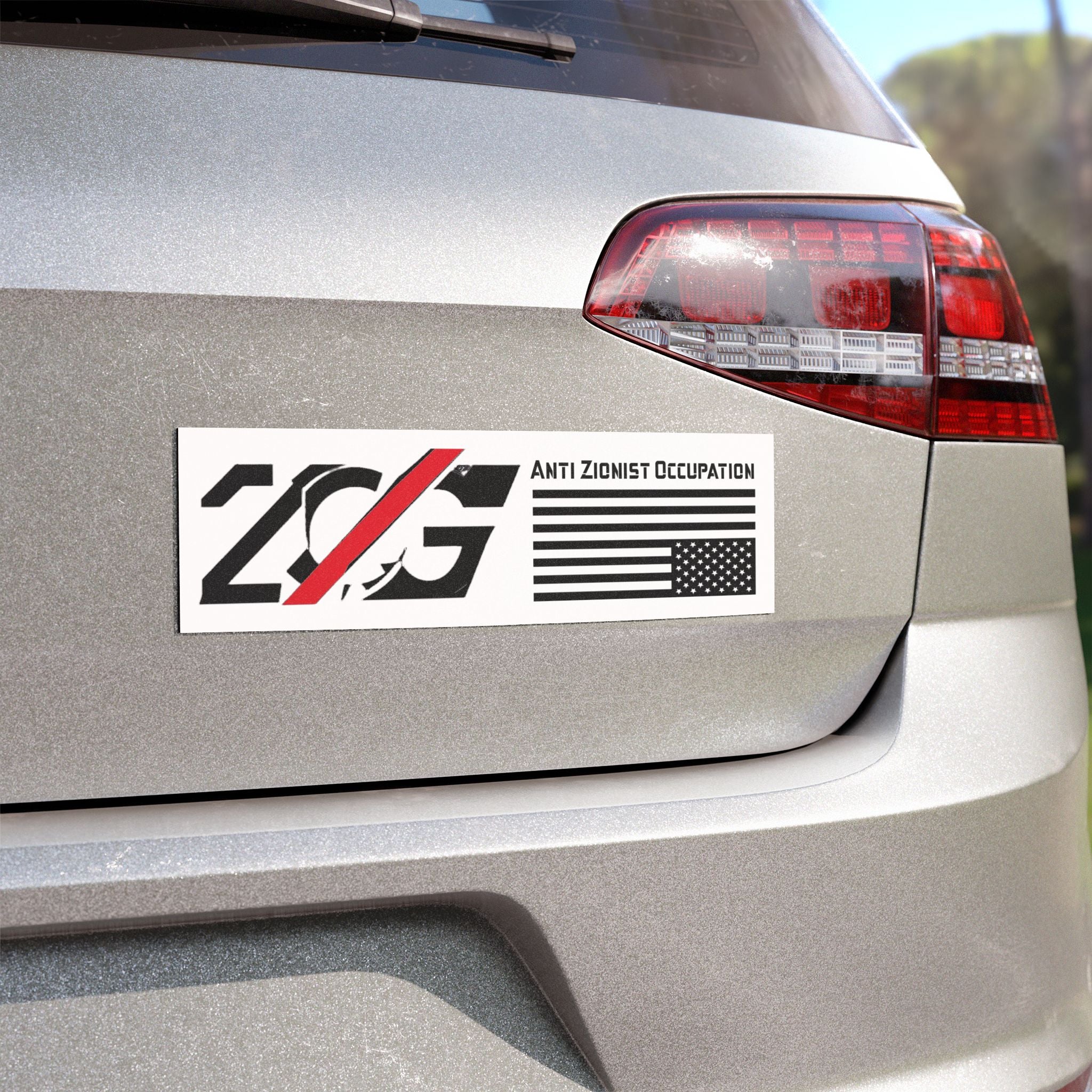 ANTI-ZOG Car Magnet (10"x3")