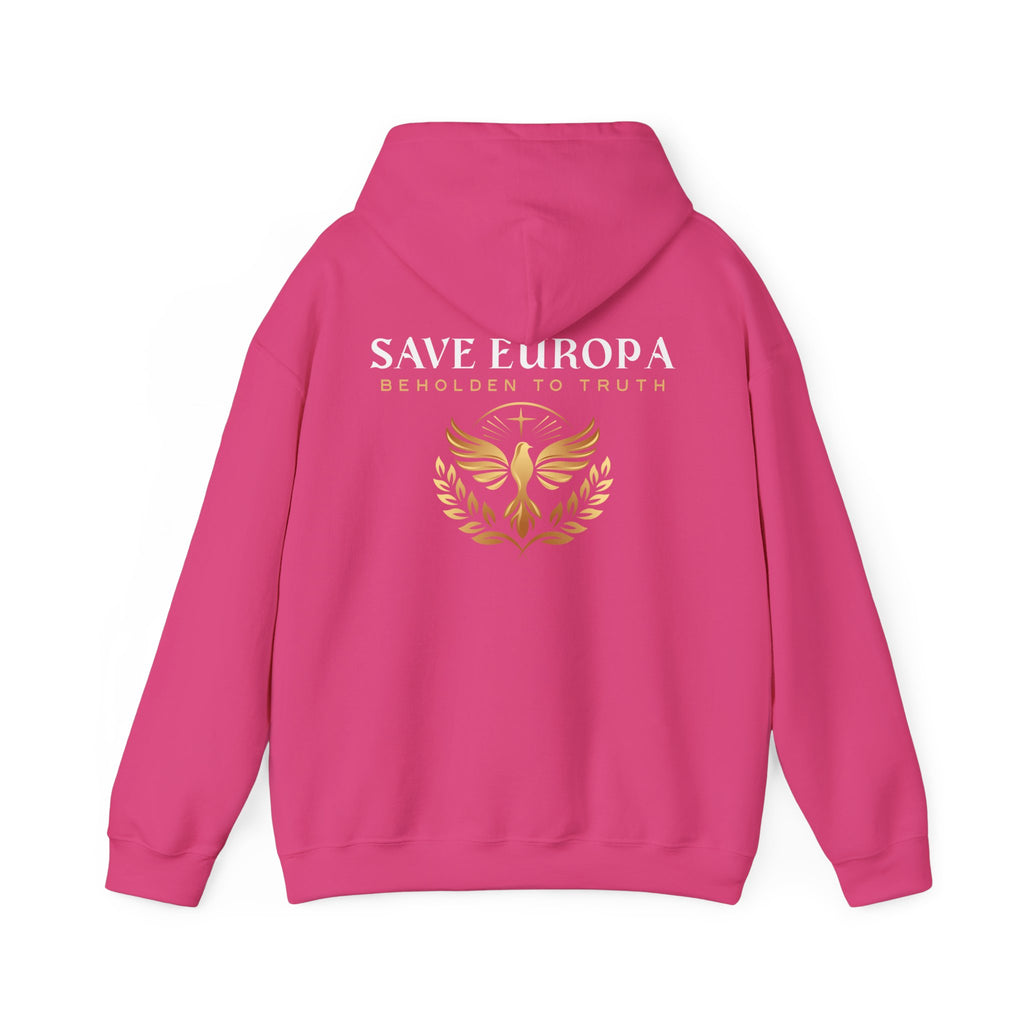 Save Europa Hooded Sweatshirt - Unisex Heavy Blend