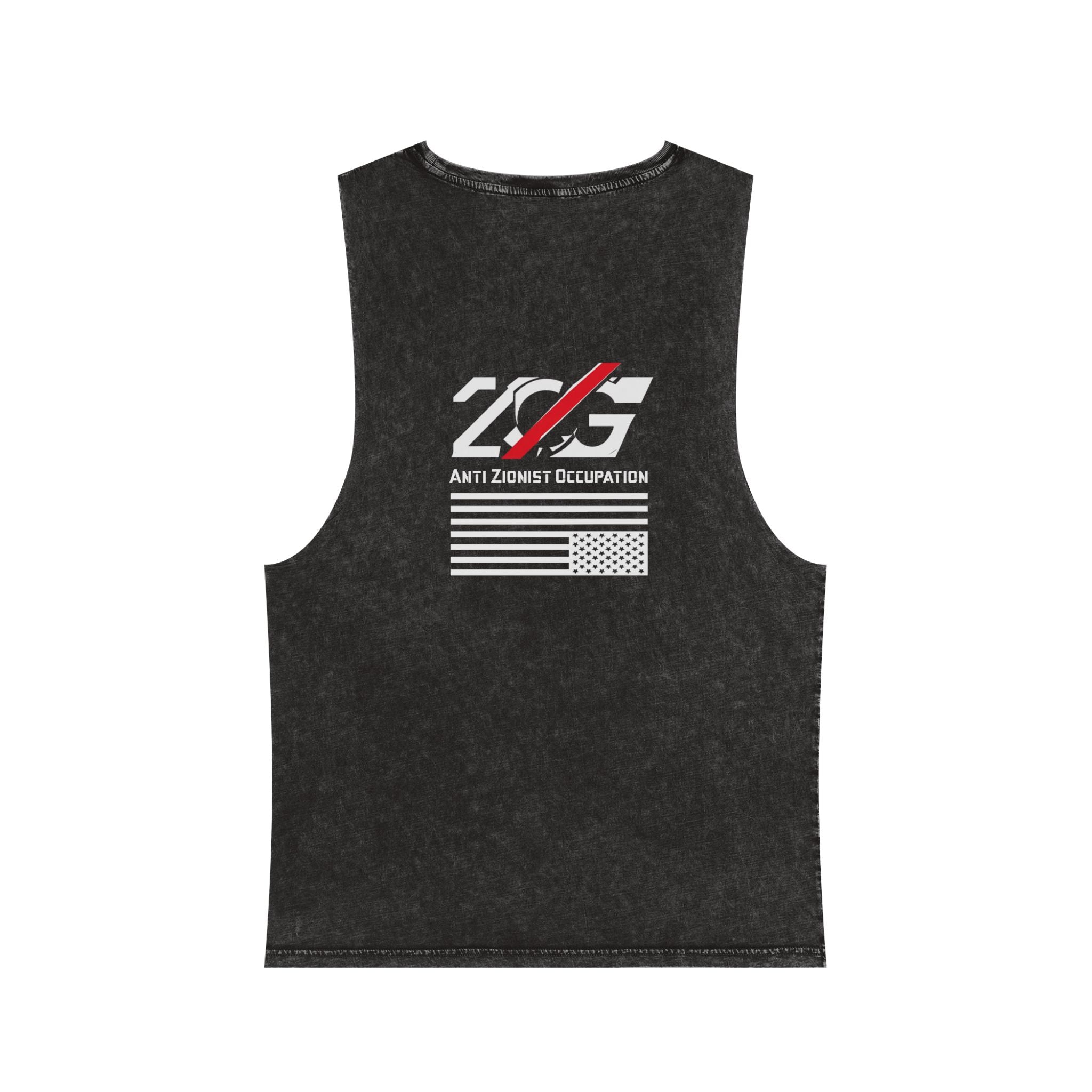 Revelation 3-9 Anti-ZOG Vintage Stone Wash Sleeveless Tee