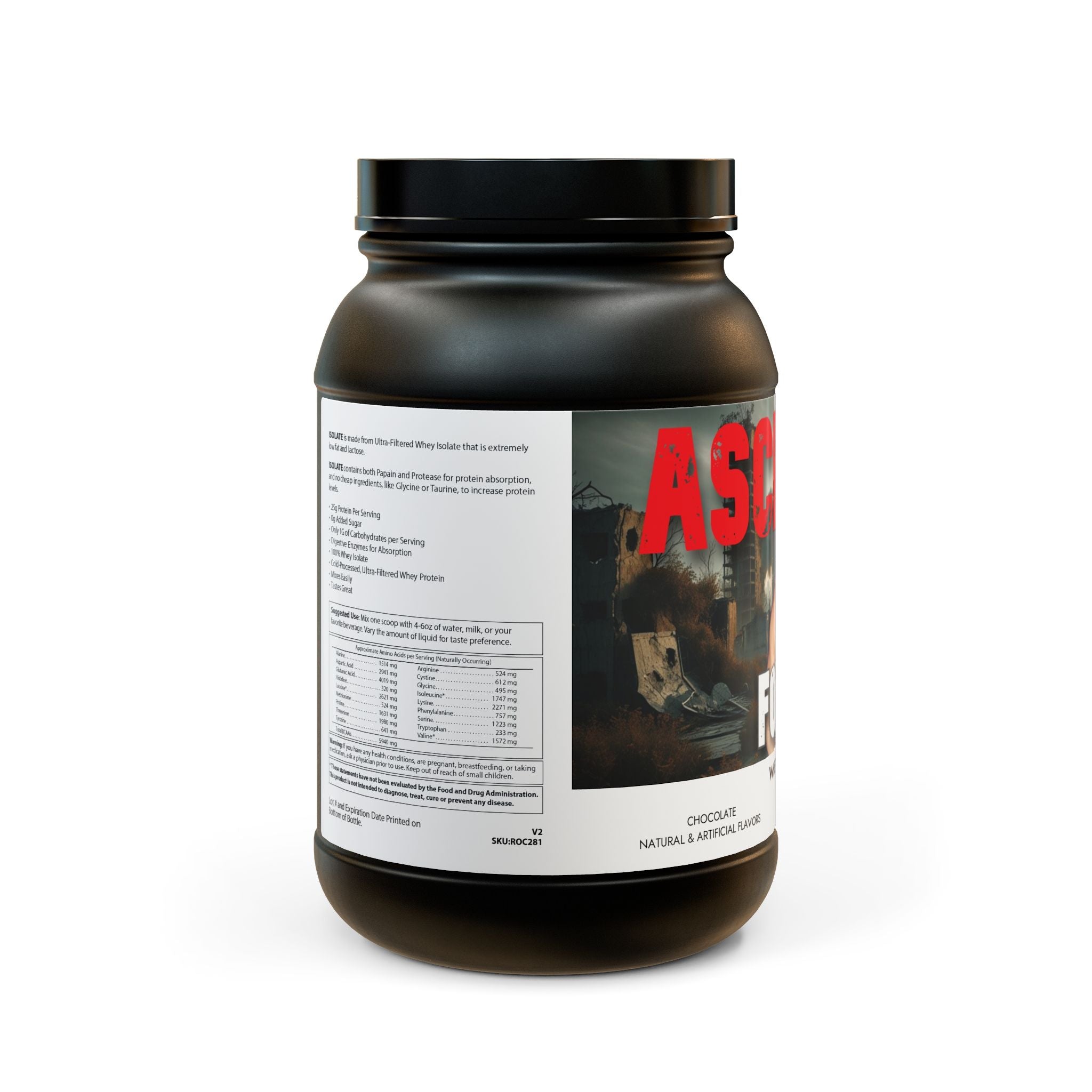 ASCENSION: FORTIFY (Whey Isolate Protein Supplement 2lb)