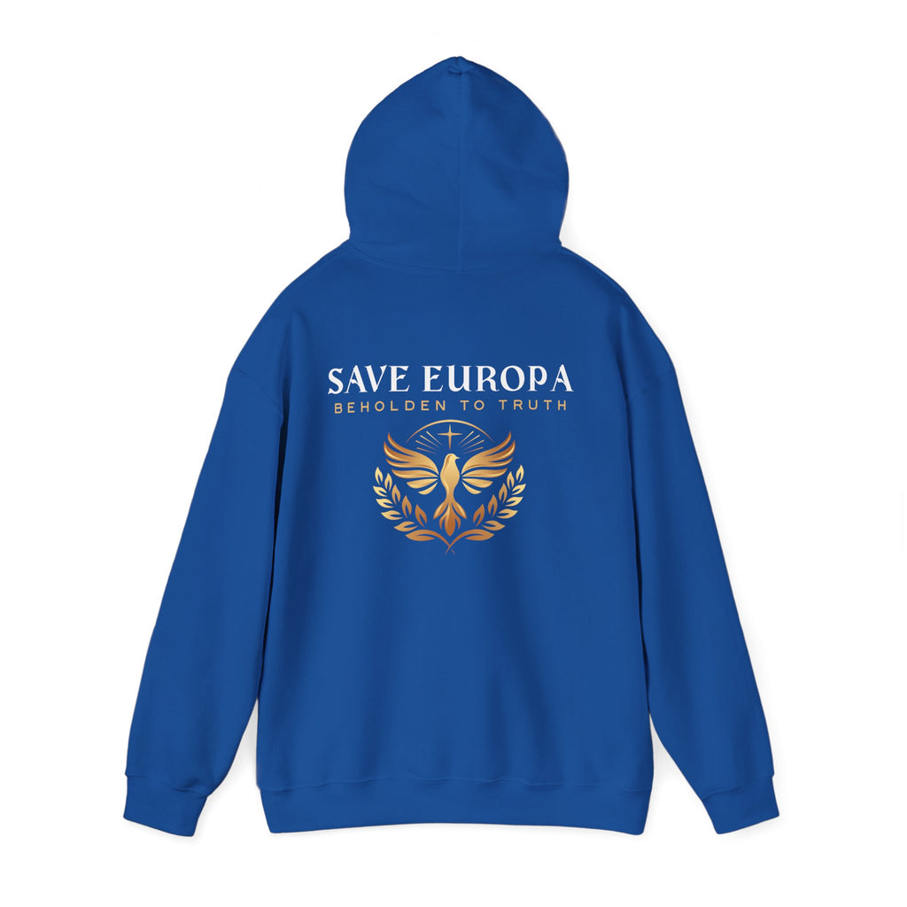 Save Europa Hooded Sweatshirt - Unisex Heavy Blend
