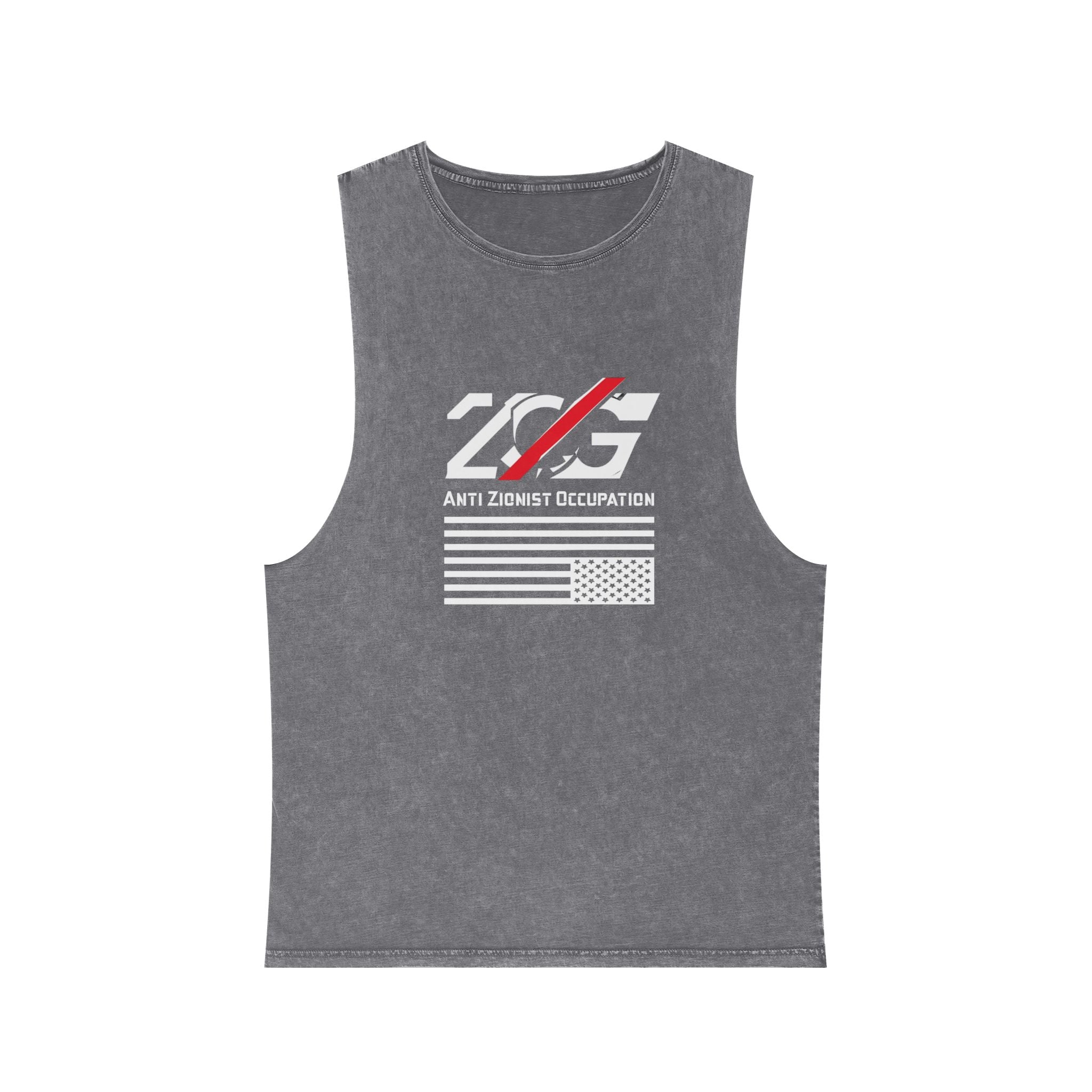 Vintage Stone Wash Anti-ZOG Tank Top