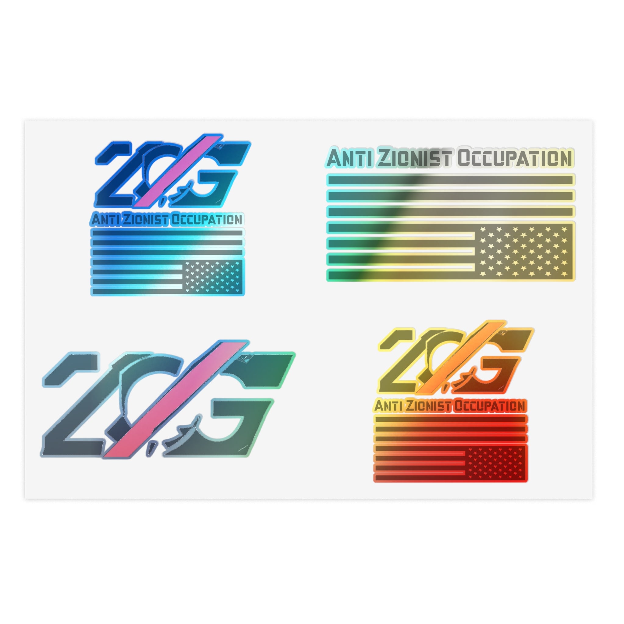 Anti-ZOG Sticker Sheet