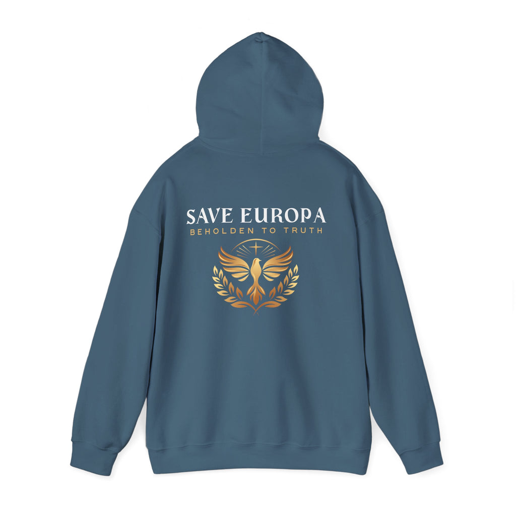 Save Europa Hooded Sweatshirt - Unisex Heavy Blend