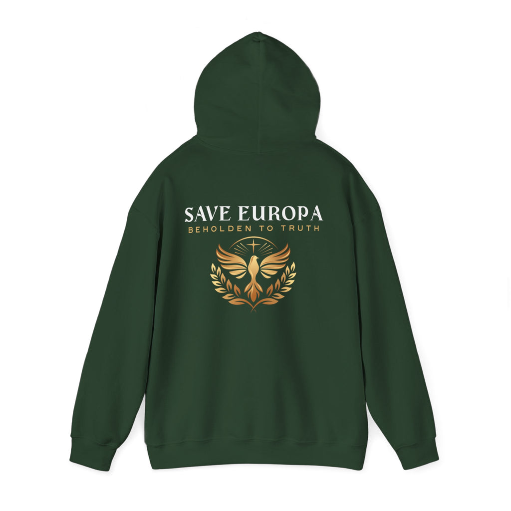 Save Europa Hooded Sweatshirt - Unisex Heavy Blend