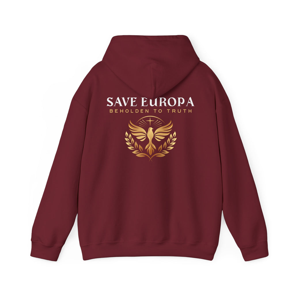 Save Europa Hooded Sweatshirt - Unisex Heavy Blend