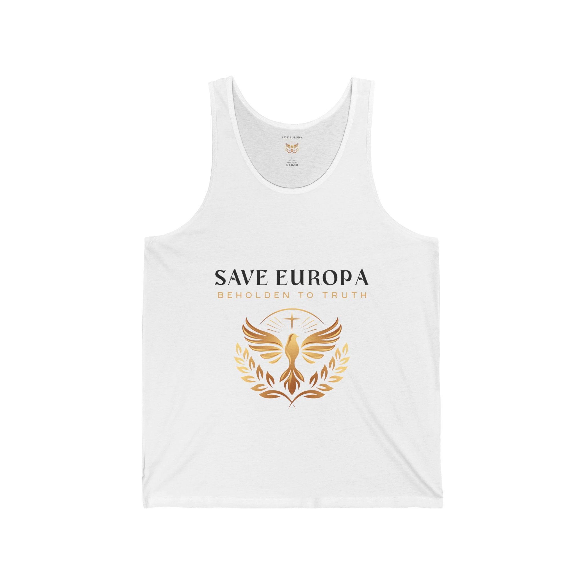 Save Europa x Beholden To Truth Jersey Tank Top
