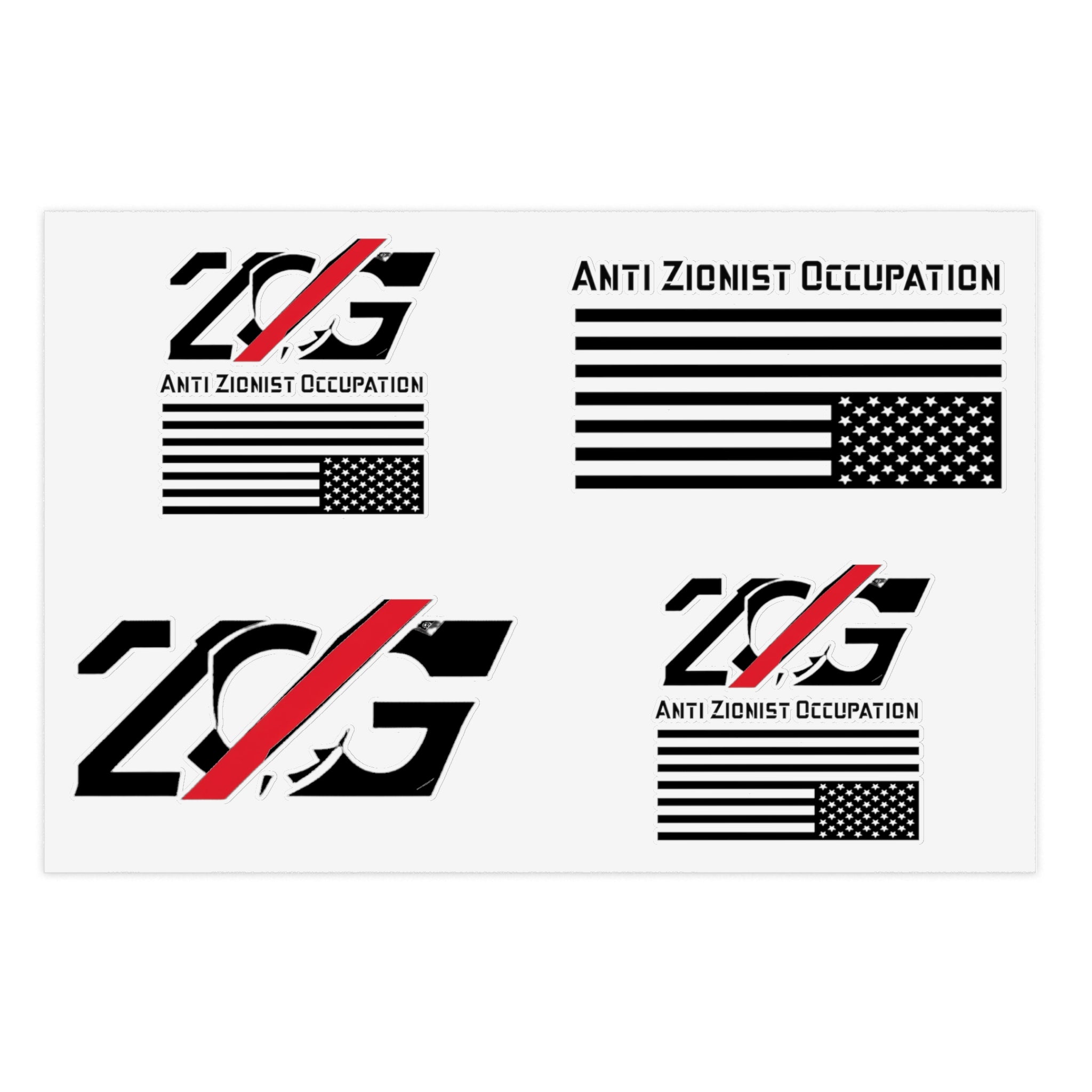 Anti-ZOG Sticker Sheet