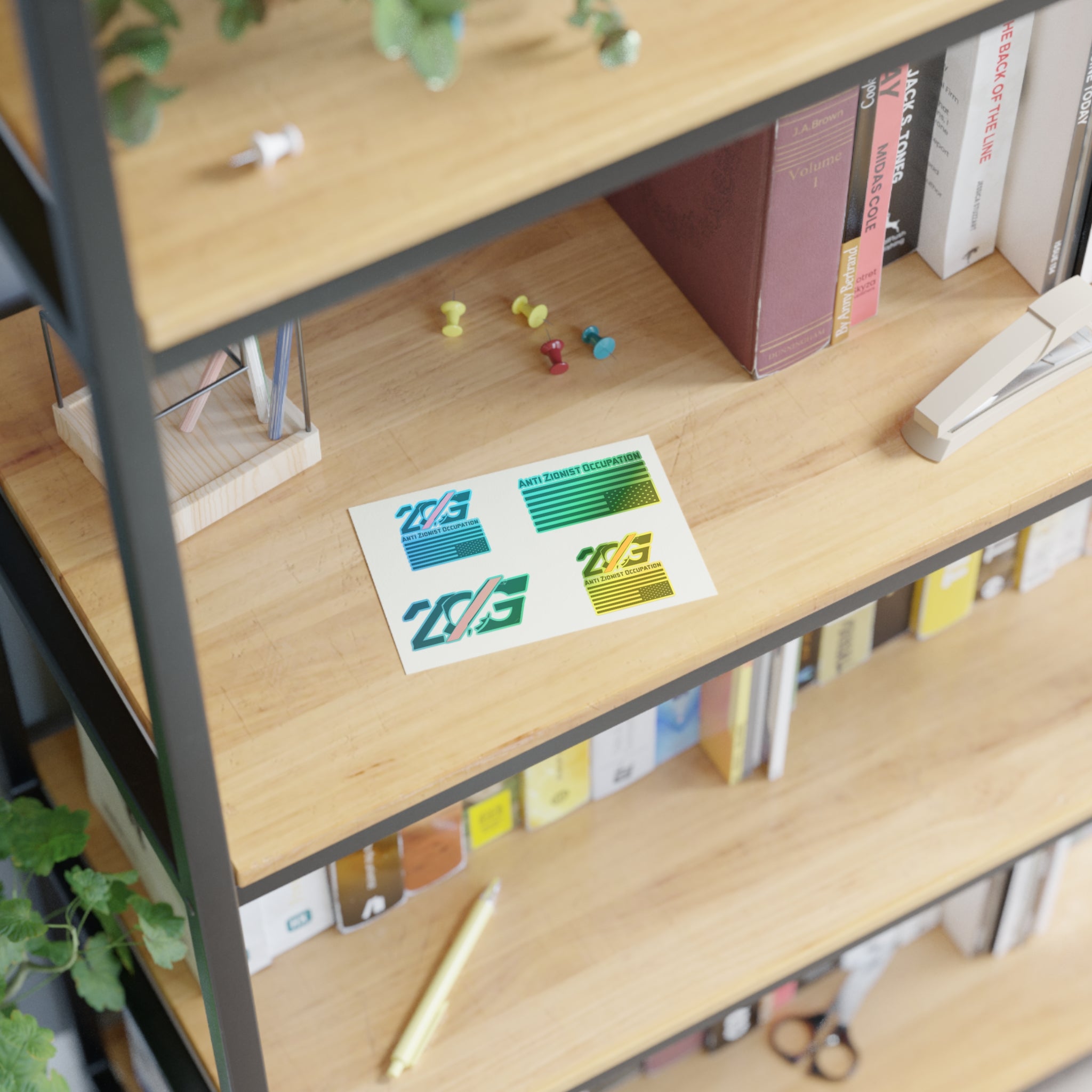 Anti-ZOG Sticker Sheet