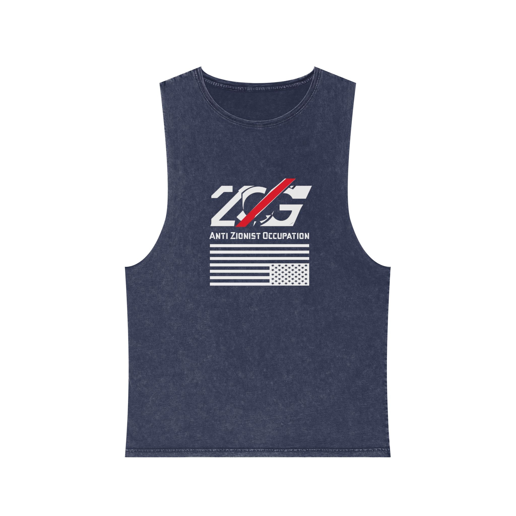 Vintage Stone Wash Anti-ZOG Tank Top