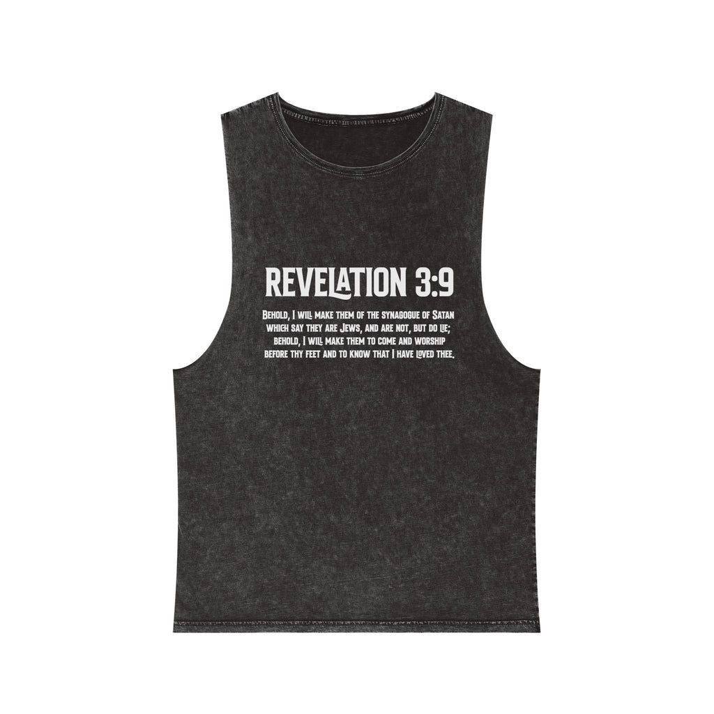 Revelation 3-9 Anti-ZOG Vintage Stone Wash Sleeveless Tee