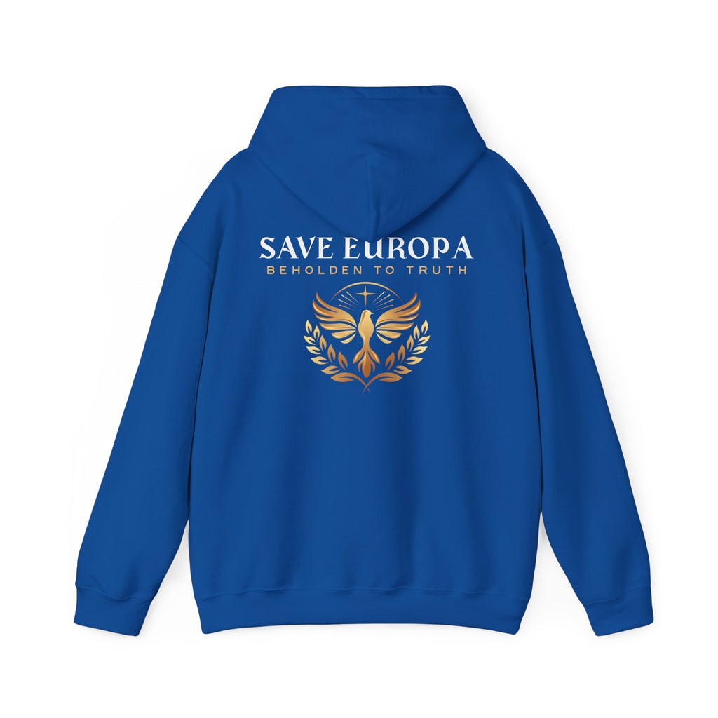 Save Europa Hooded Sweatshirt - Unisex Heavy Blend